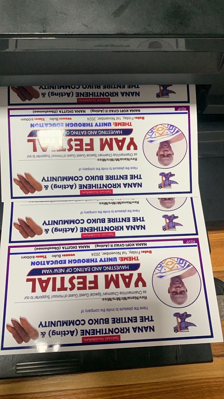 Special Event Printing